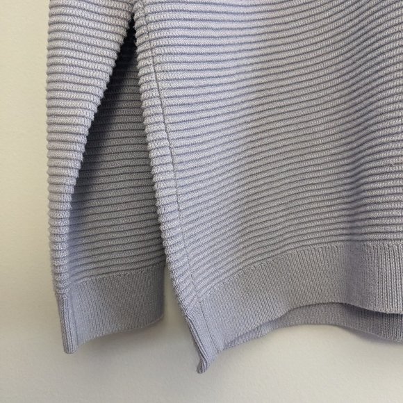Twik Loose Ottoman Sweater, Lavender, XXS - Picture 5 of 11